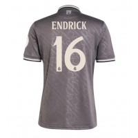 Echipament fotbal Real Madrid Endrick #16 Tricou Treilea 2024-25 maneca scurta